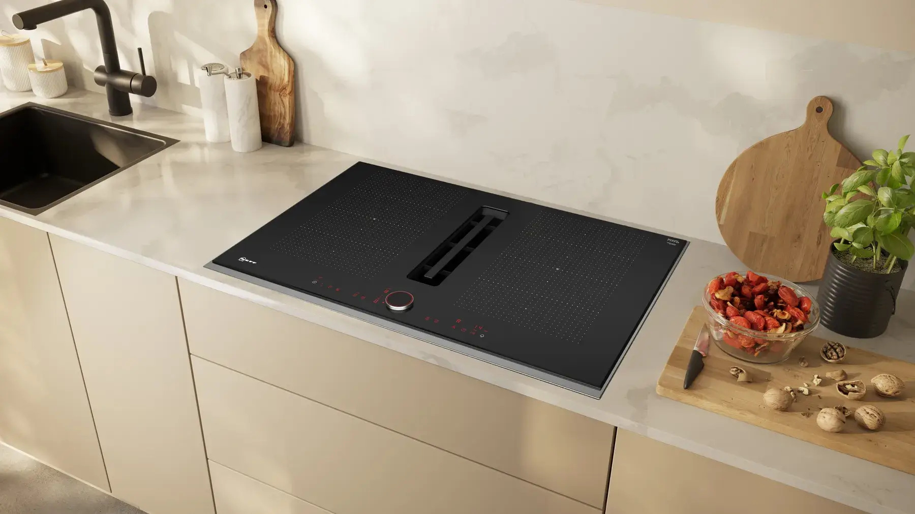 Neff-Induktionskochfeld-mit-twistpad-Muldenluefter